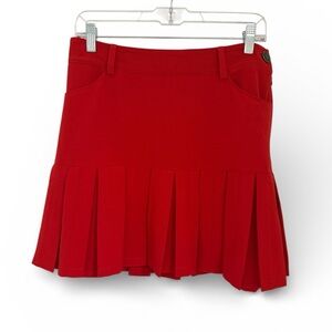 Ella Moss pleated tennis skirt Red Size Medium